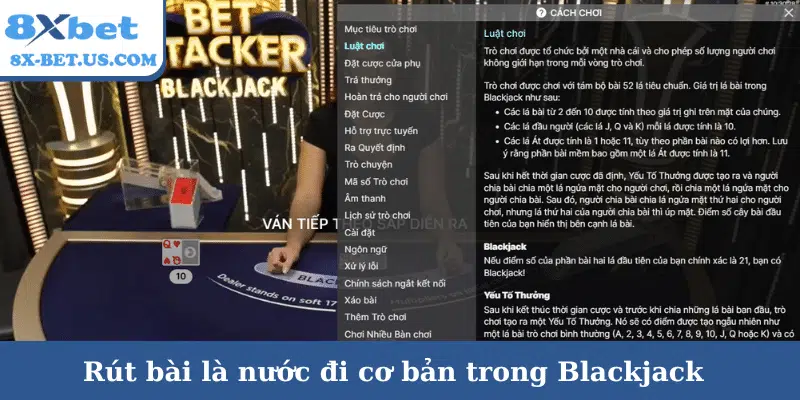 Cách chơi bài Blackjack – Nắm vững luật cơ bản để thắng lớn | 8xbet tiến lên | vaosc88 tiến lên